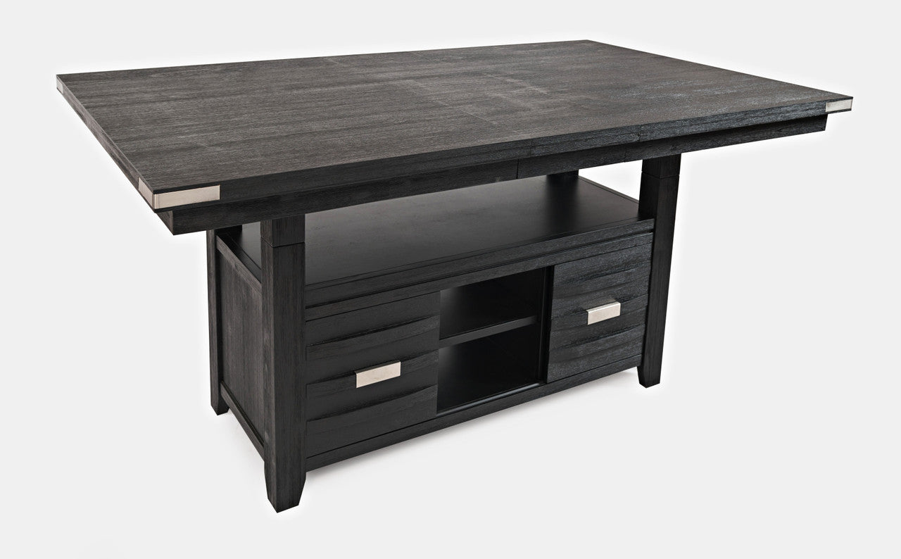 Altavista Rectangle 72" Dining Table with Adjustable Height