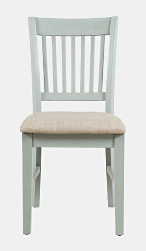 Artisan Slat-Back Upholstered Desk Chair