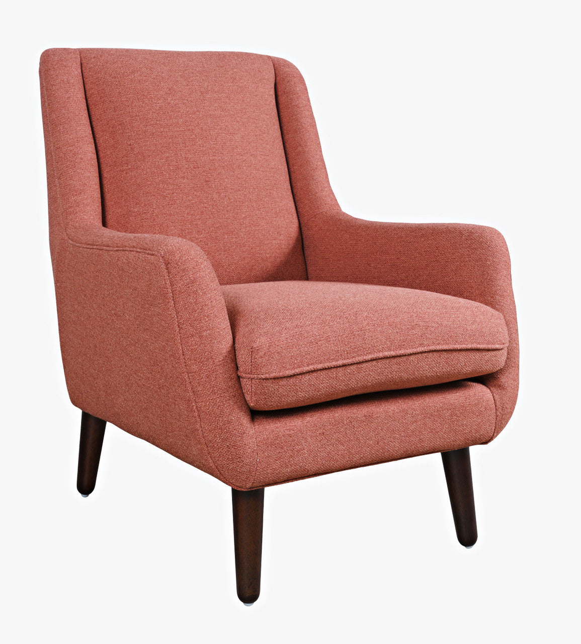 Milo Mid-Century Modern Upholstered Accent Chair