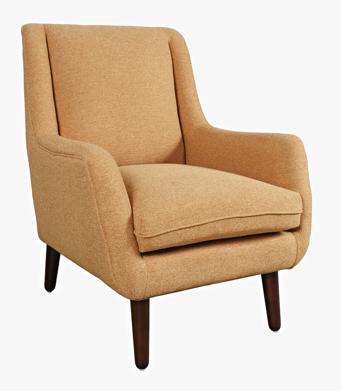 Milo Mid-Century Modern Upholstered Accent Chair