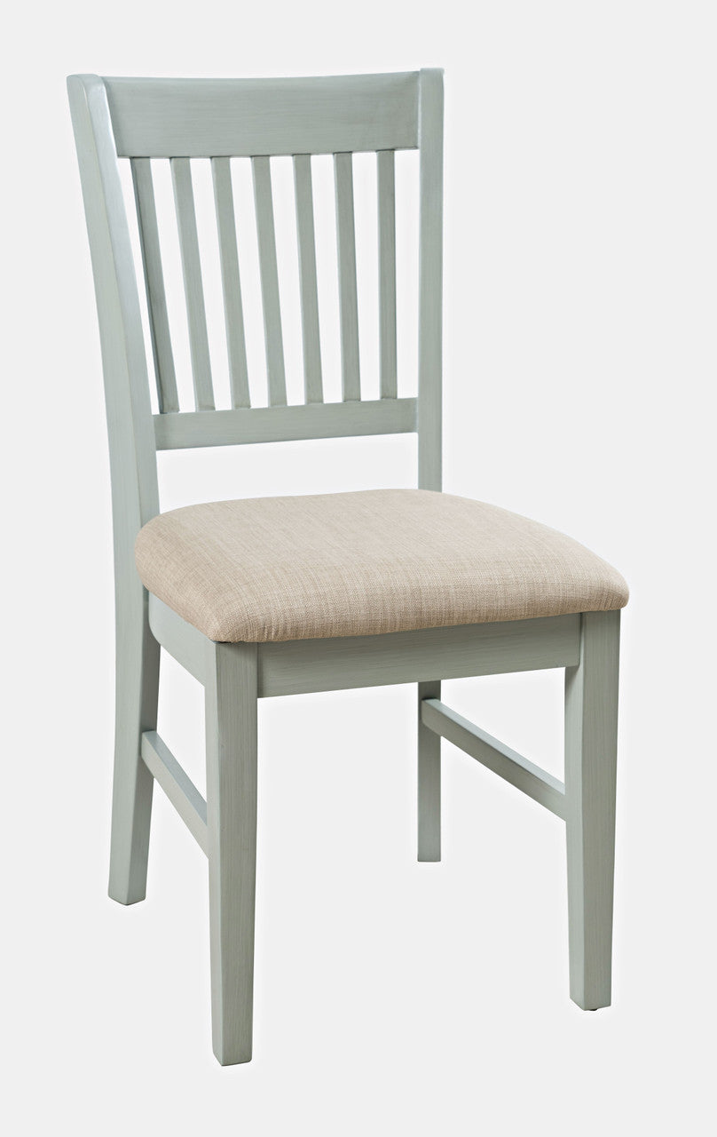 Artisan Slat-Back Upholstered Desk Chair