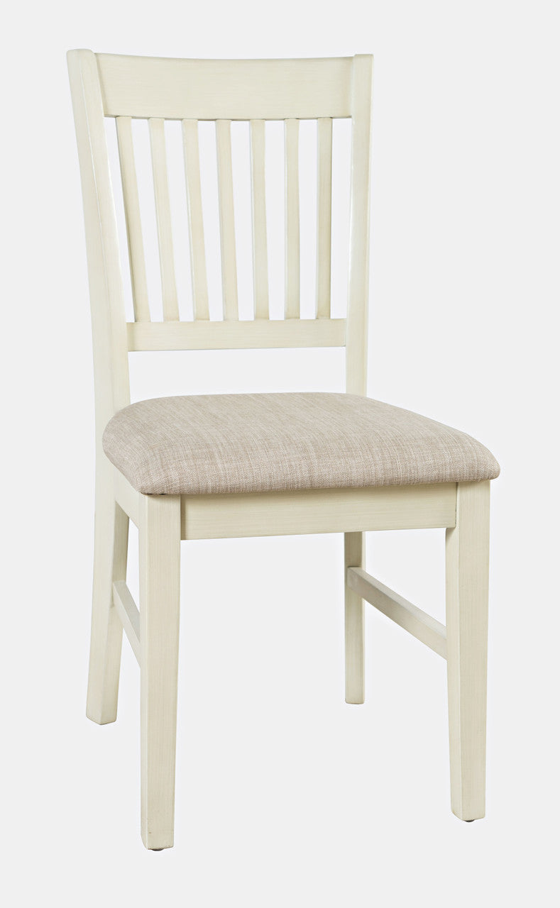 Artisan Slat-Back Upholstered Desk Chair