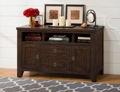 Lagoon Distressed Rustic Solid Wood 50" TV Stand