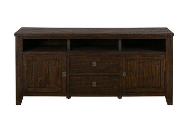 Lagoon Distressed Rustic Solid Wood 70" TV Stand