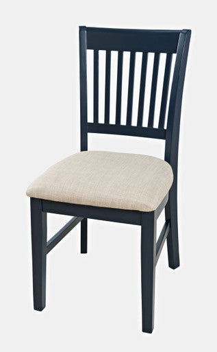 Artisan Slat-Back Upholstered Desk Chair