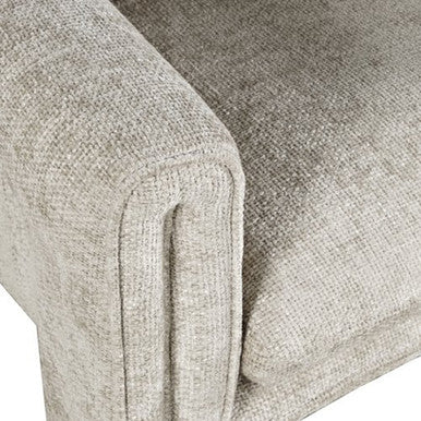 Aspen Upholstered Vintage Accent Armchair with Pillow