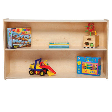 Contender 2 Shelf Horizontal Bookcase