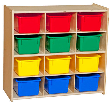 Contender 12 Section Storage with Assorted Bins