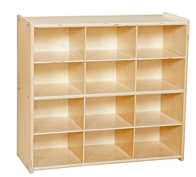 Contender 12 Cubby Storage Shelves and Bins