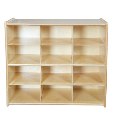 Contender 12 Cubby Storage Shelves and Bins