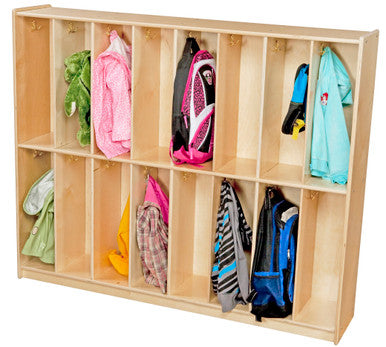 Contender 16 Section Classroom Coat Locker