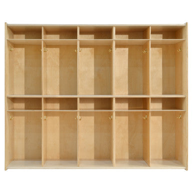 Contender 10 Section Locker With Translucent Trays