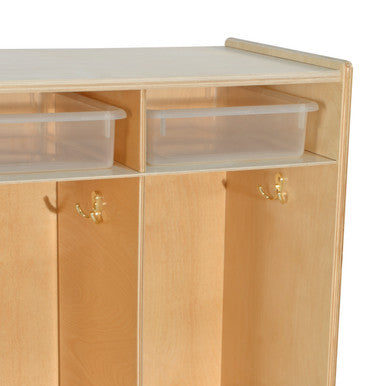 Contender 10 Section Locker With Translucent Trays