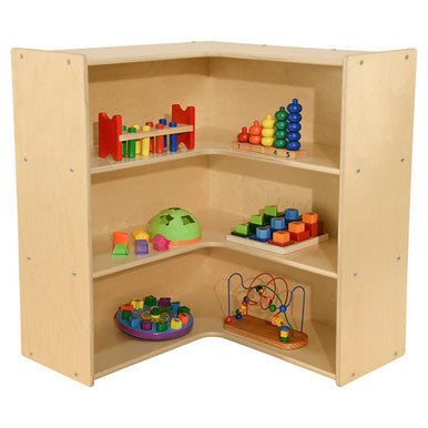 Contender Corner Bookshelf And Storage Shelf