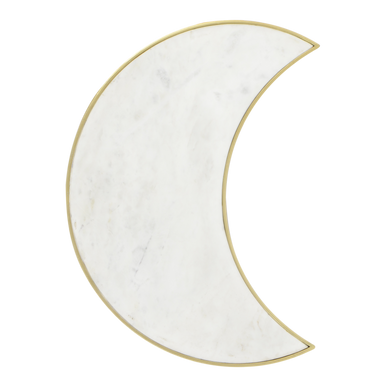 RRI Goods Modern White Marble & Gold Metal Frame Nesting Tables Set Of 3