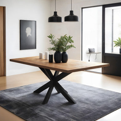 Dining Table with Spider Base - 36x64