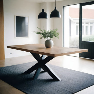 Dining Table with Spider Base - 36x72