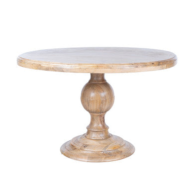 Round Pedestal Dining Table - 48x48