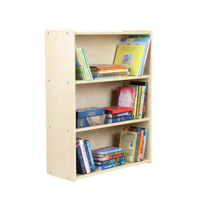 RRI Goods 100% Birch Plywood 42" Bookshelf with 3 shelves