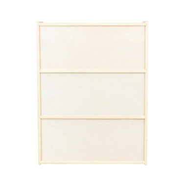 RRI Goods 100% Birch Plywood 42" Bookshelf with 3 shelves