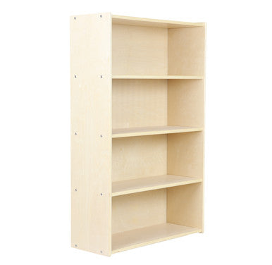 RRI Goods 100% Birch Plywood 48" Bookshelf with 4 shelves