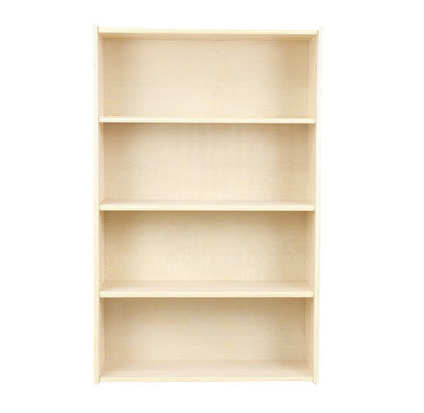 RRI Goods 100% Birch Plywood 48" Bookshelf with 4 shelves