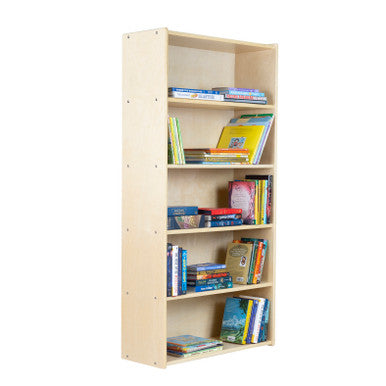 RRI Goods 100% Birch Plywood 60" Bookshelf with 5 shelves