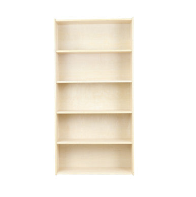 RRI Goods 100% Birch Plywood 60" Bookshelf with 5 shelves