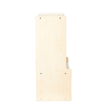 3-Section Coat Locker with Bench & Cubby Storage