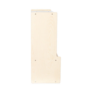 4-Section Coat Locker with Bench & Cubby Storage