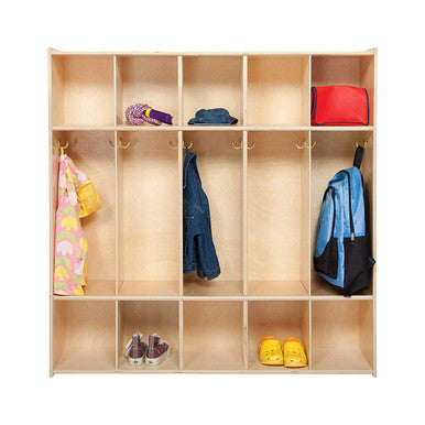 RRI Goods 5 Section Montessori Coat Locker
