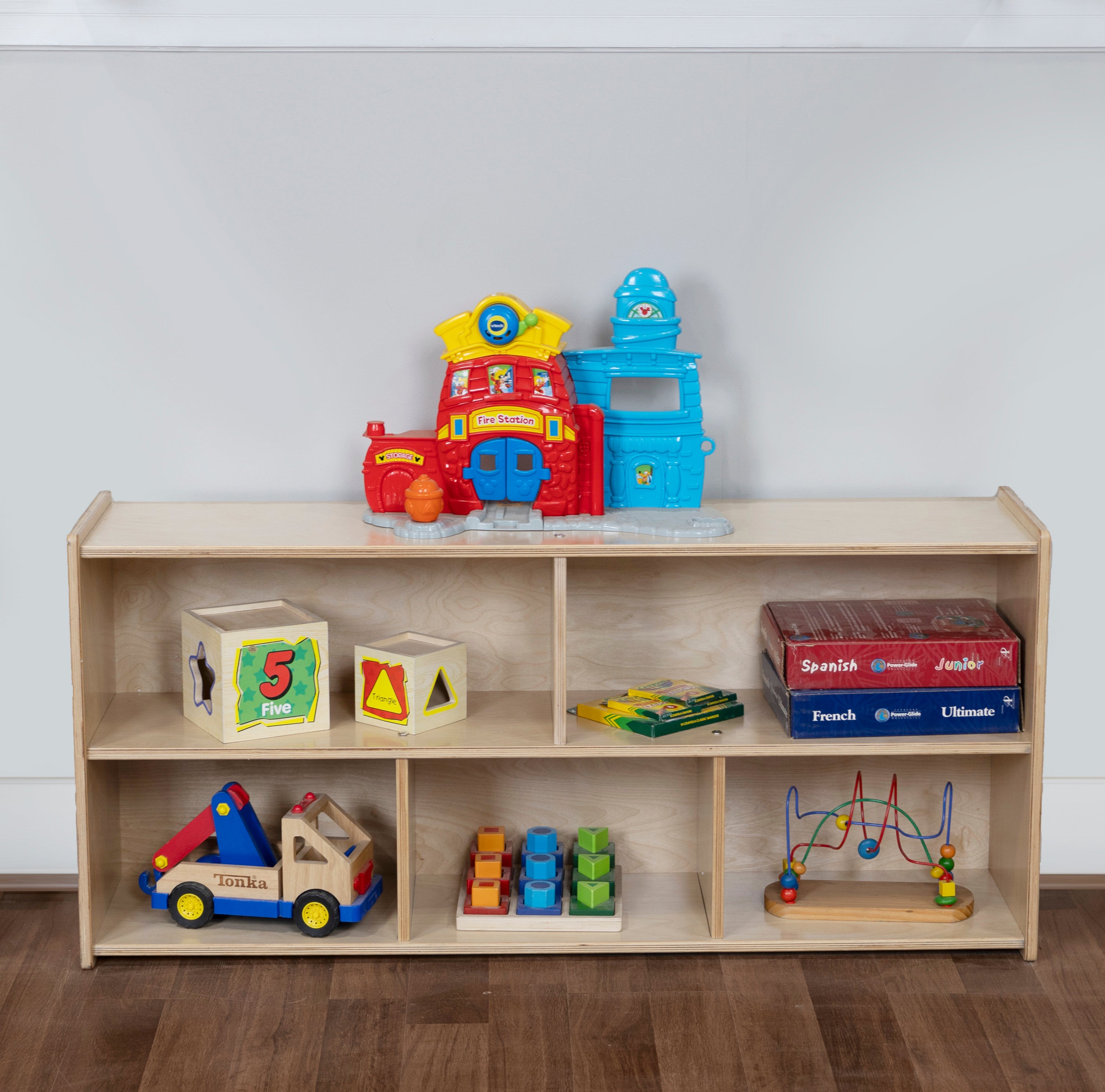 RRI Goods 5 Cubby Storage Unit- 22"H