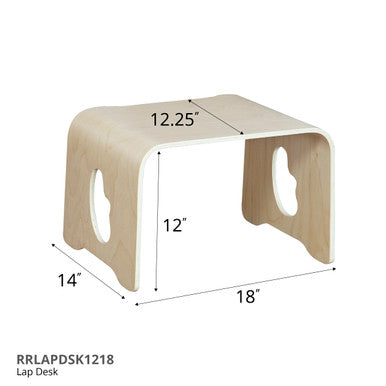 RRIGoods 18"W Floor Table, Portable Lap Desk For Kids