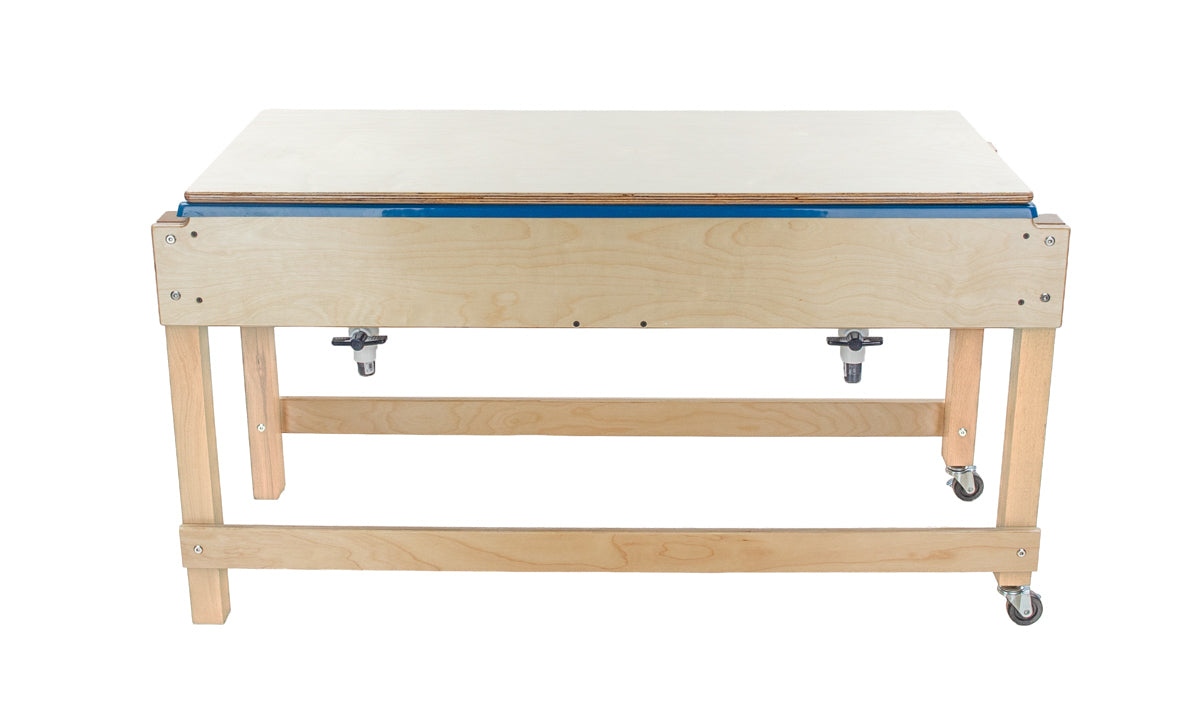 Sand and Water Activity Table with Double Divided Plastic Tub
