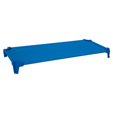 Wood Designs Stackable Daycare Cots for Kids, Blue, RTA