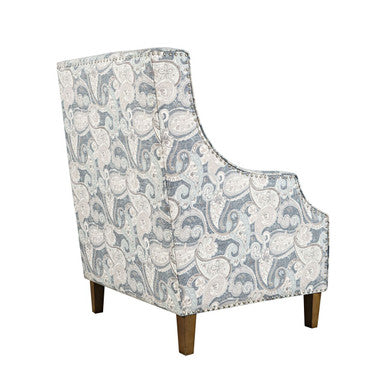 Westerly Transitional Upholstered Accent Chair with Nailhead Trim
