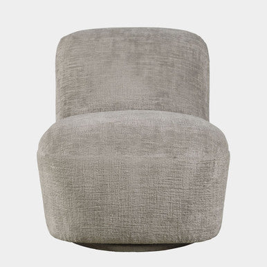 Bliss Upholstered Contemporary Casual Swivel Accent Chair
