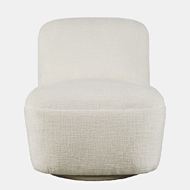 Bliss Upholstered Contemporary Casual Swivel Accent Chair