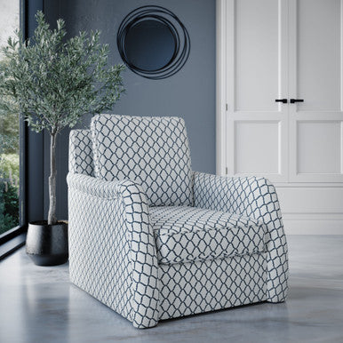 Eastview Contemporary Upholstered Swivel Accent Chair
