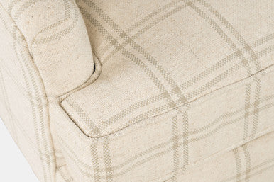 Frais Traditional Upholstered Wingback Accent Chair