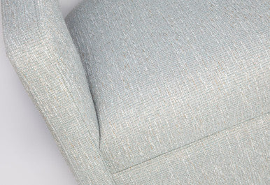 Lexy Modern Sculpted Curved Upholstered Swivel Accent Chair