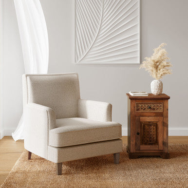 Mackenzie Traditional Upholstered Accent Chair
