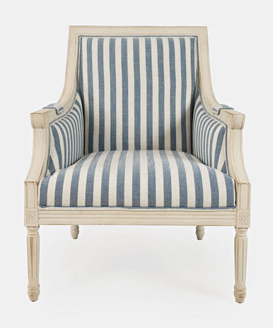 Millie Solid Wood Upholstered Accent Chair