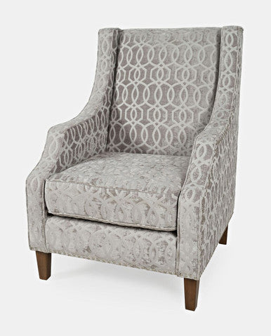 Quinn Upholstered Accent Chair with Nailhead Trim