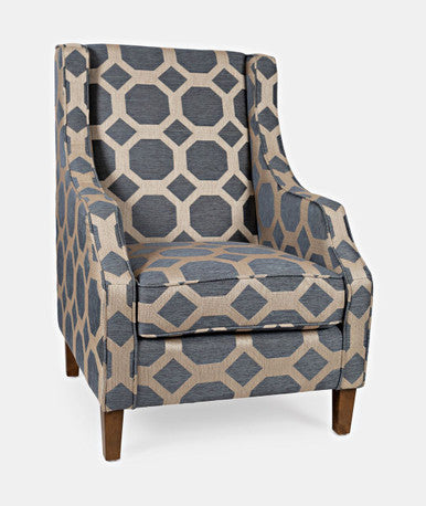 Sanders Luxury Accent Upholstered Accent Chair