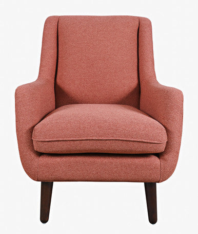 Milo Mid-Century Modern Upholstered Accent Chair