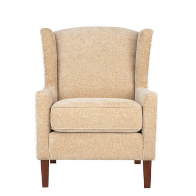 Thomas Vintage Classic Wingback Upholstered Accent Chair