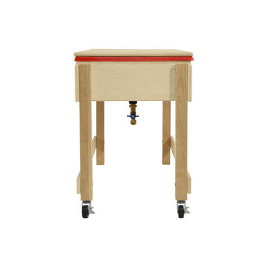 Wood Designs Sand and Water Table with Top Shelf