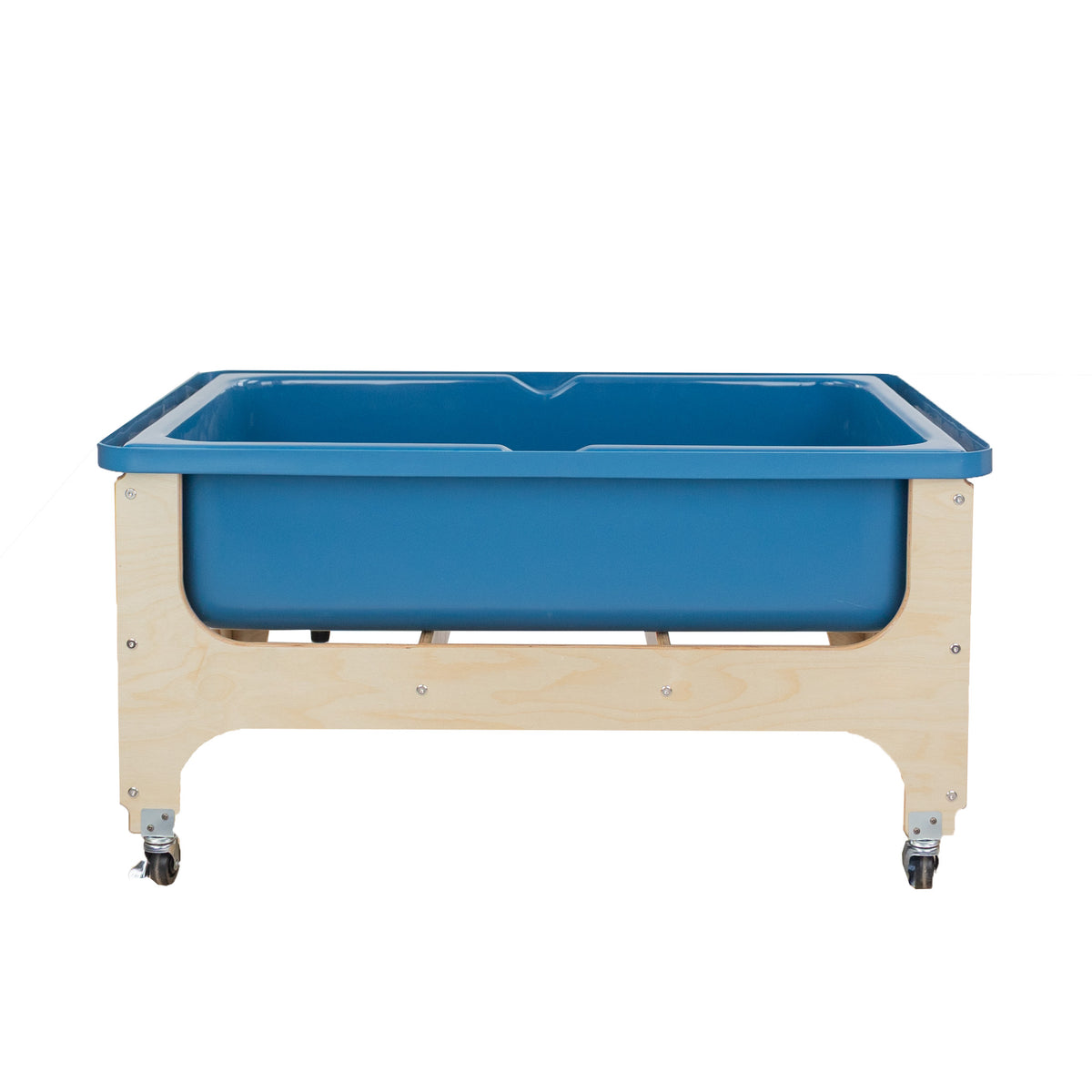 Deluxe Tot Size Sand & Water Table with Lid - Blue Tub