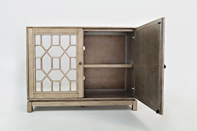 Bella Vita Glam 50" Mirrored Console Storage Cabinet